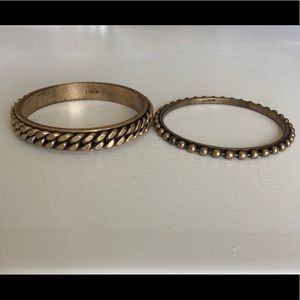 J. Crew classic bangle set
